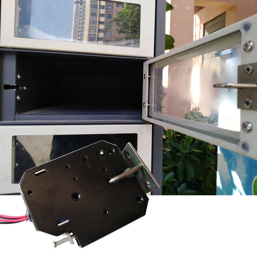 solenoid lock for cabinet